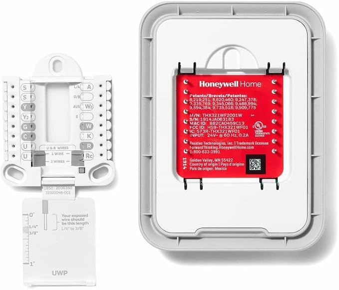 Honeywell THX321WFS3001W T10+ Pro Smart W/RedLINK 3.0 Thermostat and Indoor Air - Image 5