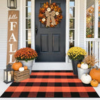 OLANLY Buffalo Plaid Rug 2' x 4'3" by OLANLY