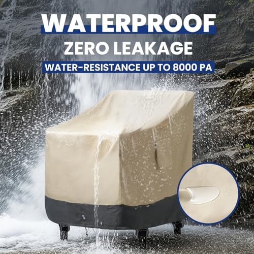 Extra Heavy Duty Outdoor Chair Covers Waterproof - Image 5