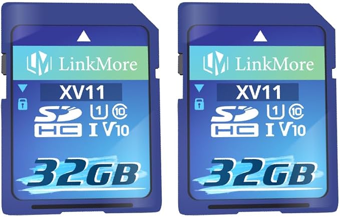 LinkMore 32GB Full-Size SD Card, SDHC Compatible by LinkMore