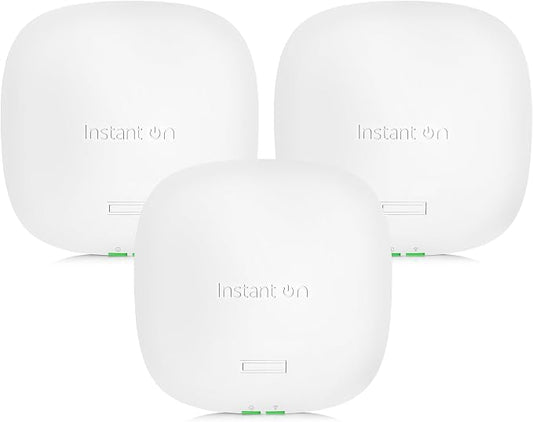HPE Networking Instant On Access Point AP25 4x4 WiFi 6 Indoor Wireless Access by HewlettPackardEnterprise