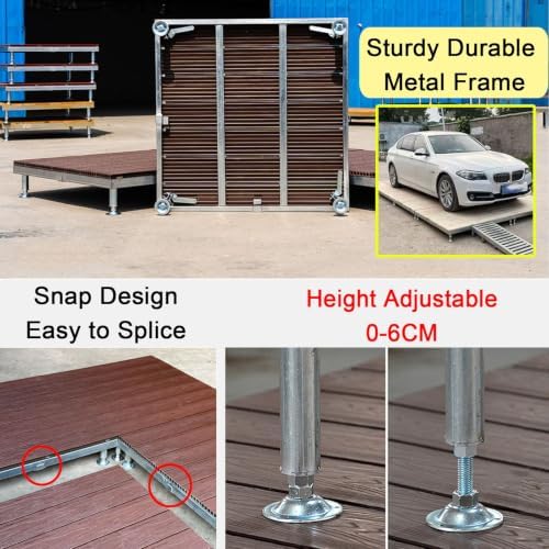 Adjustable Raised Deck Platform Modular Outdoor Decking - Image 6