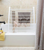 Whitmor Spacemaker Folding Drying Rack, Freestanding Indoor Clothes Dryer - Image 2