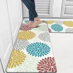 HEBE Anti Fatigue Kitchen Rugs Set of 2, Cushioned Kitchen Mats - Image 6