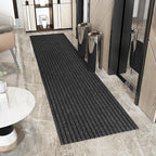 Ottomanson 3x39 Hallway Runner Rug – Non-Slip Indoor Outdoor Door Mat by Ottomanson