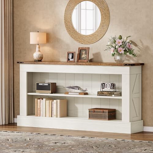Tribesigns 63" Console Table, 3-Tier Entryway Table - Image 3