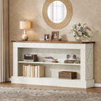 Tribesigns 63" Console Table, 3-Tier Entryway Table - Image 3