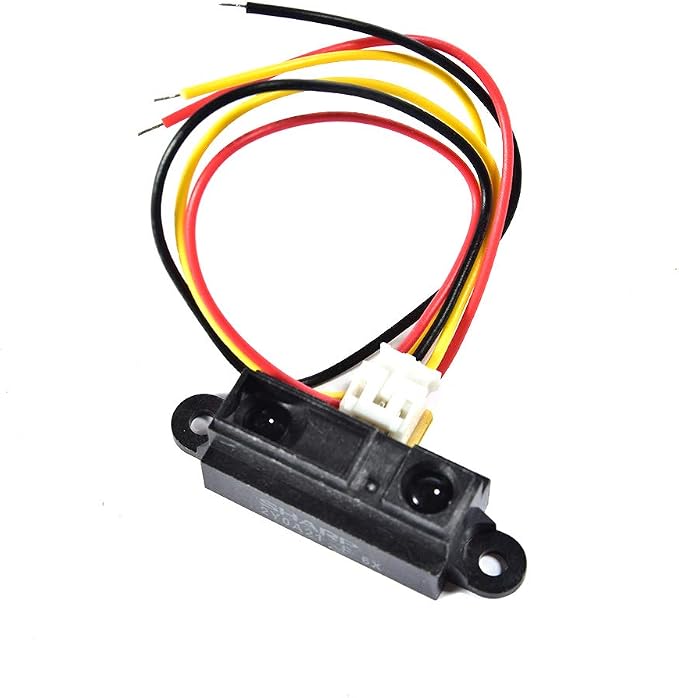 Comimark 1Pcs GP2Y0A21YK0F Sharp IR Analog Distance Sensor Distance 10-80CM by Comimark