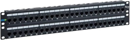 ICC CAT6A Patch Panel, UL Listed & PoE++ Rated 10 Gigabit Applications by ICC