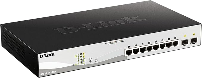 D-Link 10-Port Gigabit Smart Managed PoE+ Switch | 8 PoE+ Ports + 2 SFP Ports | - Image 16