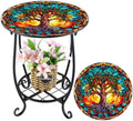 Cinnvoice Outdoor Side Table Small End Patio Porch Table by QinYee
