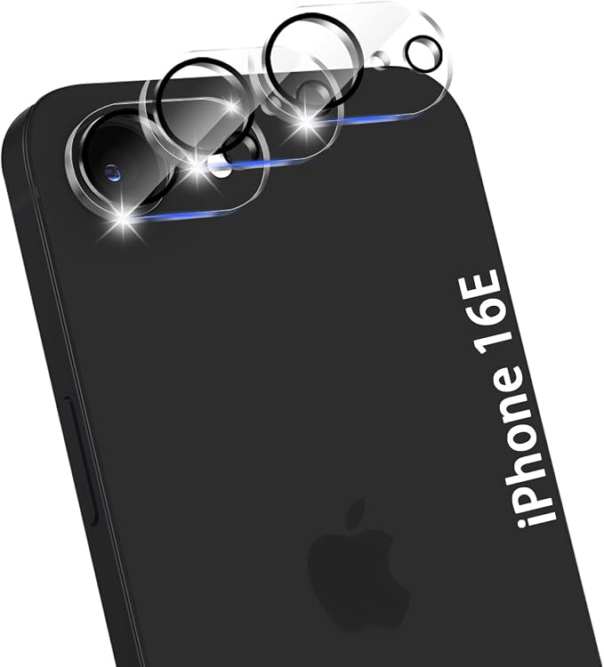 Camera Lens Protector for iPhone 17e / iPhone 16e, Anti Scratch, Bubble Free - Image 2