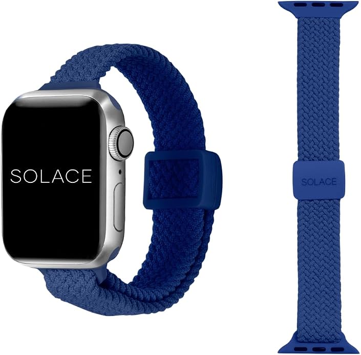 Solace Bands Imperium Adapt Wide Adjustable Nylon Braided Watch Band by SolaceBand