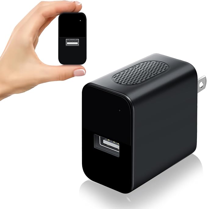 XISRU Portable Motion Detection Camera, USB Charger Design, No WiFi Needed by XISRU