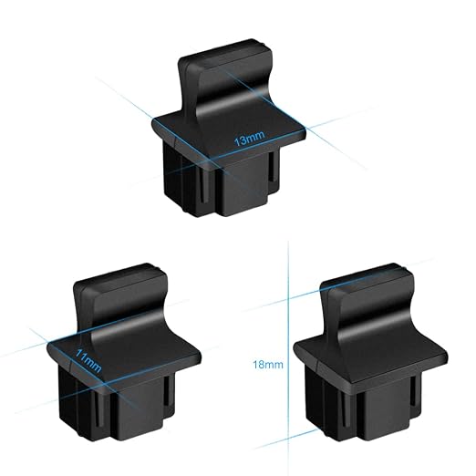 RJ45 Dust Covers Caps Ethernet Port Plugs Suitable - Image 4