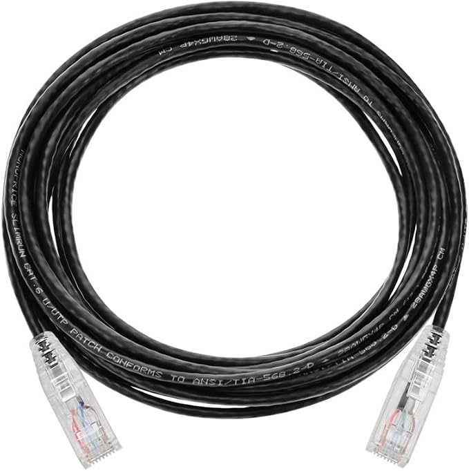 Monoprice Cat6 14ft Black Component Level Patch Cable UTP 28AWG 550MHz Pure - Image 4