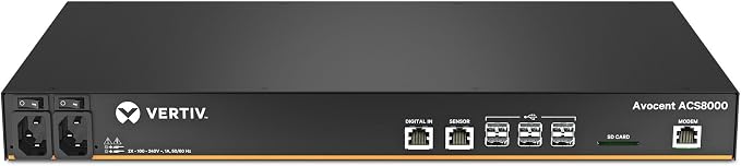 Vertiv Avocent ACS8000 Serial Console, 16 Port Serial Console Server, Dual AC - Image 3