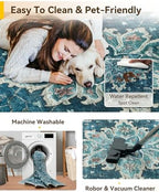 RELEANY Washable Area Rug - Image 3