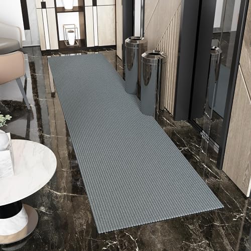 Ottomanson 3x31 Hallway Runner Rug – Non-Slip Indoor Outdoor Door Mat by Ottomanson