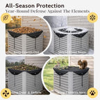 COSFLY Mesh AC Covers for Outside Units, Storage Bag, 28 x 28 Inches - Image 6