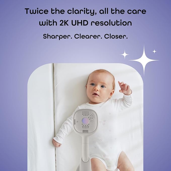 Hubble Connected AI Vision 5-in-1 2K UHD Baby Monitor - Image 2
