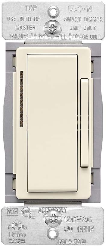 Eaton WACD-LA-SP-L Wi-Fi Accessory Dimmer, Light Almond - Image 2