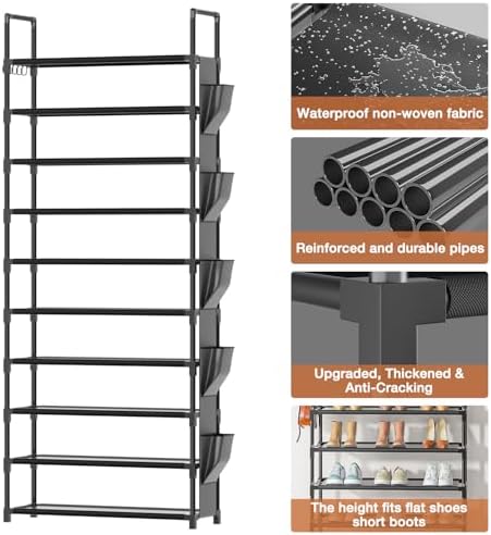 LUKYTOWER Tall Shoe Rack - Image 4
