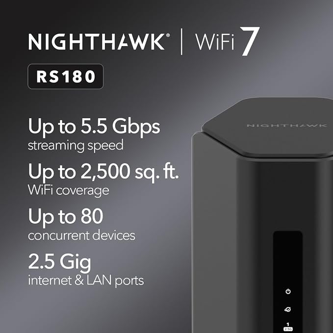 NETGEAR Nighthawk Dual-Band WiFi 7 Router - Image 2