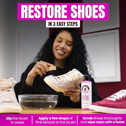 Shoe Cleaner Kit for Sneakers, Canvas & Washable Fabrics - Image 5