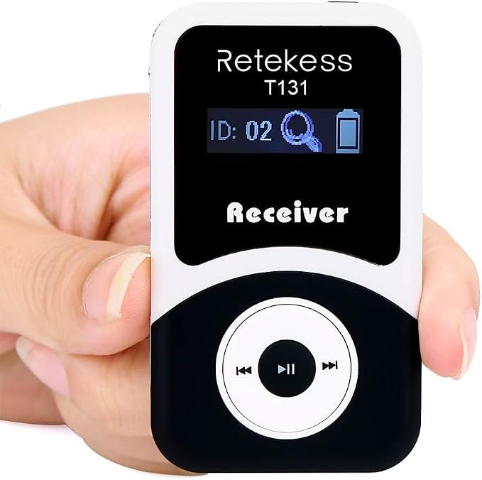 Retekess T131 Tour Guide Headsets, Assistive Listening Devices, Compatible - Image 3