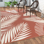 GENIMO Outdoor Rug, Waterproof Plastic Rugs by GENIMO