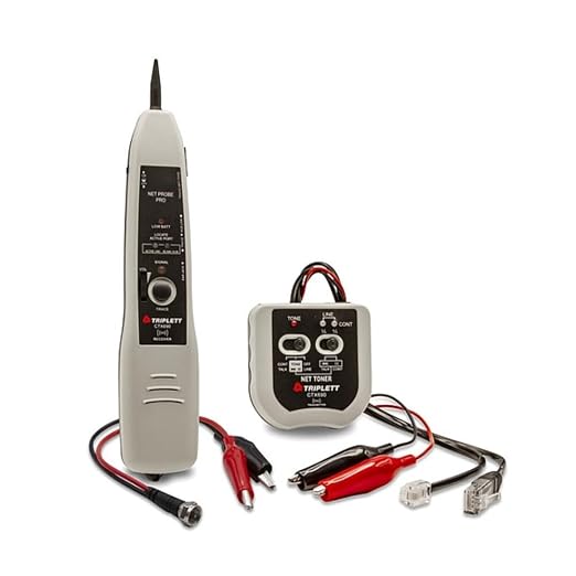 Triplett CTX690 Network Tone and Probe Wire and Cable Tracer by Triplett