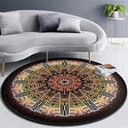 Chair Mat for Hardwood Floor Anti-Slip Floor Protector Round Gaming Computer - Image 3