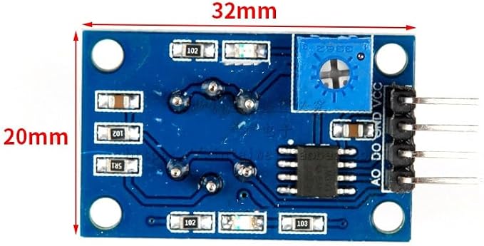 1Pc MQ135 MQ-135 Air Quality Sensor Hazardous Gas Detection Module - Image 7