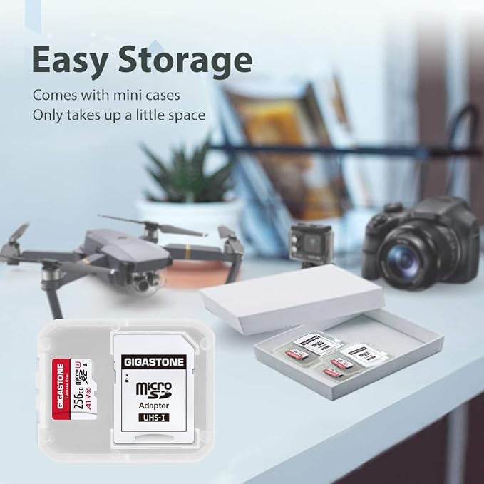 Gigastone 256GB Camera Plus Series Memory Card, Read Speed up to 100MB/s. Ideal - Image 7