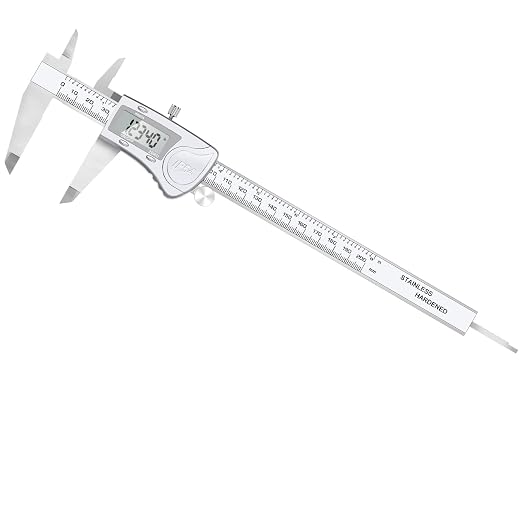 Electronic Digital Calipers, inch and Millimeter Conversion, LCD Screen by Simhevn