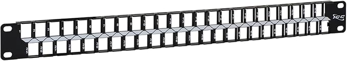 ICC 48 Port Blank Keystone 1U Patch Panel by ICC