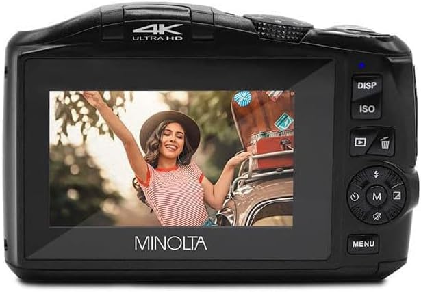 Minolta 64MP Digital Camera – 4K Ultra HD Video at 60FPS, 16x Digital Zoom - Image 4