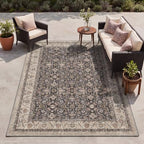 GENIMO 5X8 Outdoor Rug, Washable - Image 3