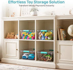 Vtopmart 4 Pack 12 Qt Clear Craft Storage Bins - Image 6