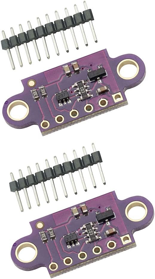2PCS VL53L0X Time of Flight Ranging Measurements Sensor Breakout 940nm Laser by VKLSVAN