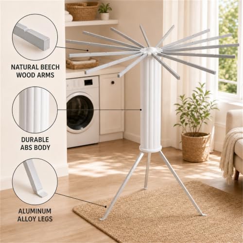 Clothes Drying Rack Foldable, Portable Laundry Drying Rack - Image 3