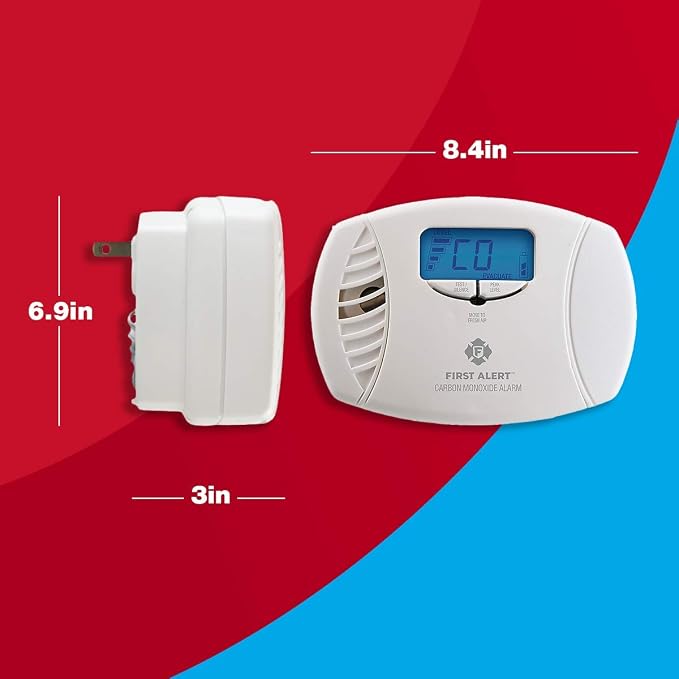 First Alert CO615A Plug-in Carbon Monoxide Detector - Image 6