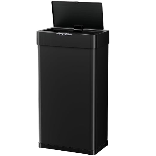Sensor Trash Can, Touchless Motion Sensor Trash Bin, Smart Automatic Garbage Can by AthLikeforEveryone