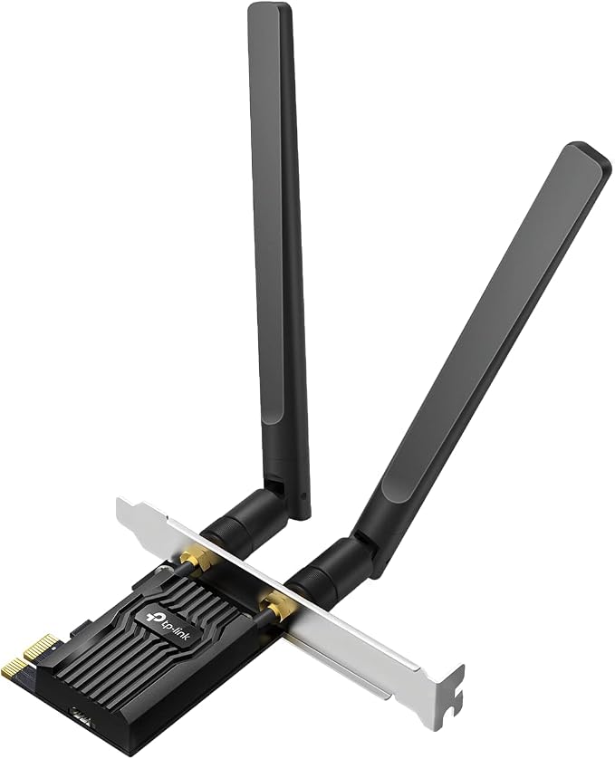 TP-Link WiFi 6 PCIe WiFi Card for Desktop PC AX1800, 802.11ax Dual Band by TP-Link