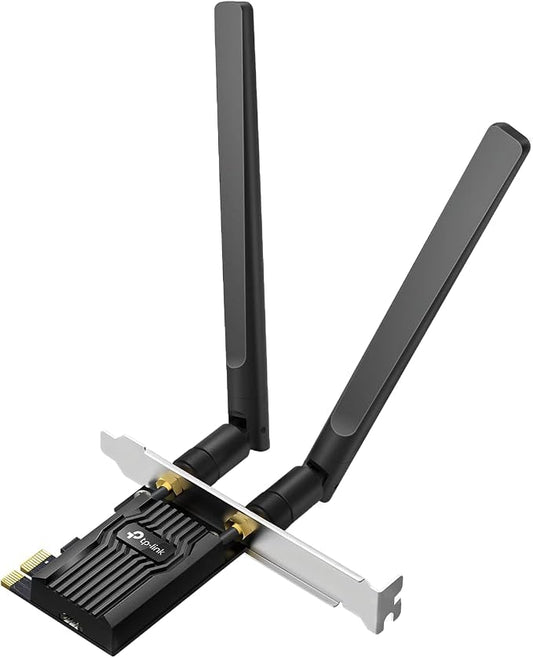 TP-Link WiFi 6 PCIe WiFi Card for Desktop PC AX1800, 802.11ax Dual Band by TP-Link