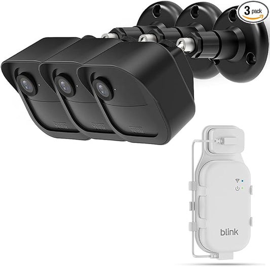 3 Pack | All-New Mount for Blink Outdoor 4 and Outdoor Camera 2K+ | Adjustable by MoreThanaProductASolution