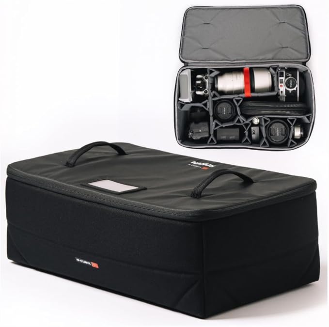 NANUK N-Cubik 17L Camera Bag Insert – Large Water-Resistant Cube – Shockproof by NANUK