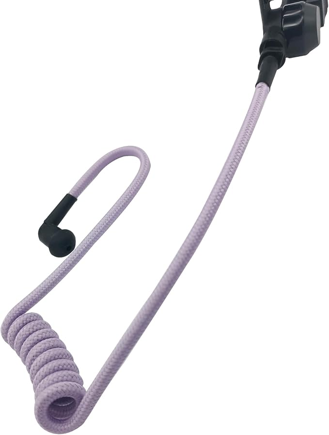2-Way Radio Earpiece Nylon Acoustic Braided Tube Ear Coils Knitted Replacement - Image 5