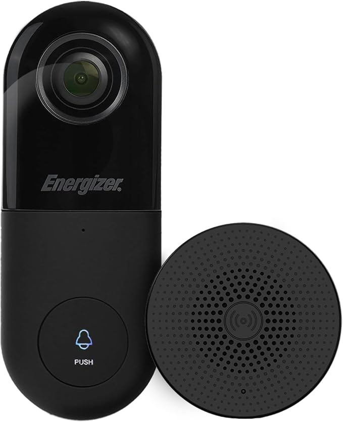 Energizer Smart 2K Doorbell & Chime, Wired Video Doorbell Security Camera - Image 8
